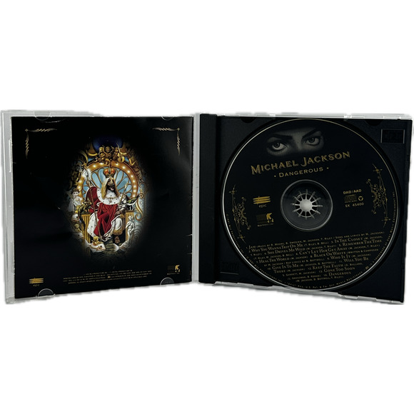 Dangerous Audio CD Michael Jackson FULLY TESTED - Picture 2 of 3
